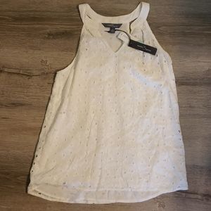 White halter top size S